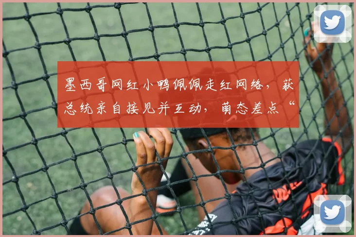 墨西哥网红小鸭佩佩走红网络，获总统亲自接见并互动，萌态差点“攻击”总统引发热议